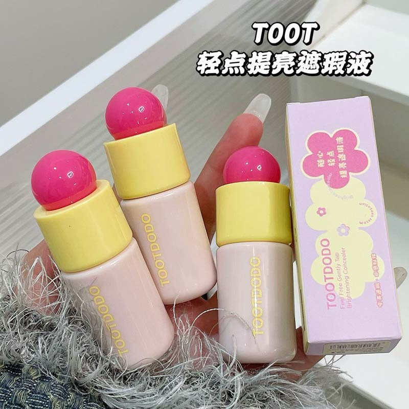 TootDodo ~ Lightly Brighten คอนซีลเลอร์ปกปิด Dark Circles Acne Marks Face Spots Tear Groove คอนซีลเล