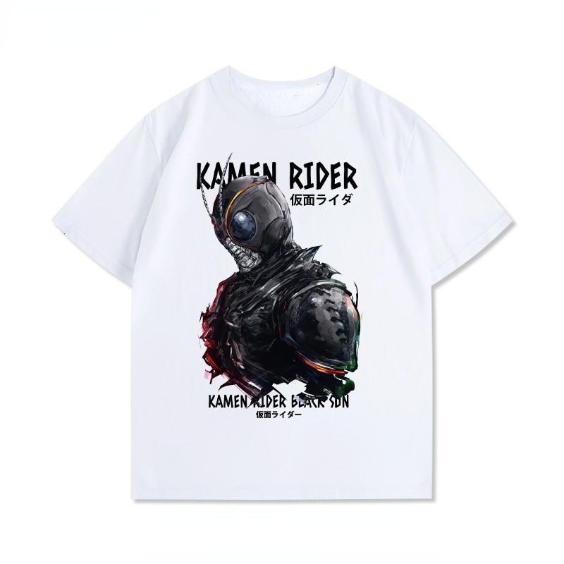 Kamen Rider Artistic Render เสื้อยืด cotoon 100% รูปที่ 2