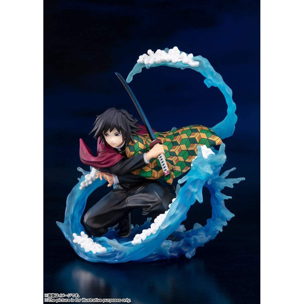 HOT DEAL Demon Slayer ZERO Tomioka Giyuu Breath of Water Doll Model Boxed Figure Anime