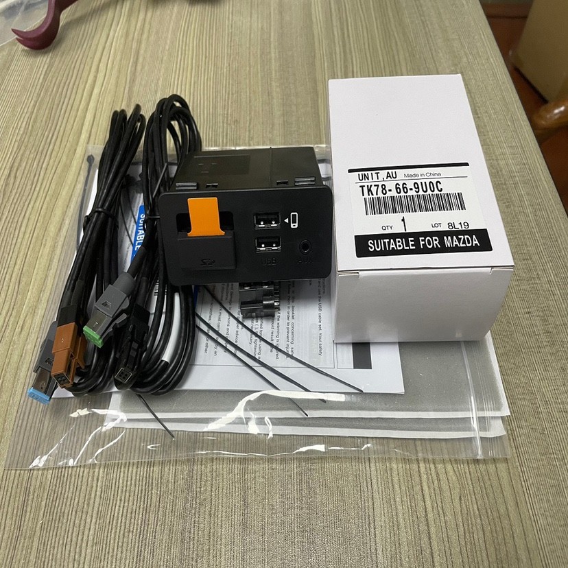 Overseas Mazda CarPlay Android Auto USB Kit TK78-66-9U0C K1414