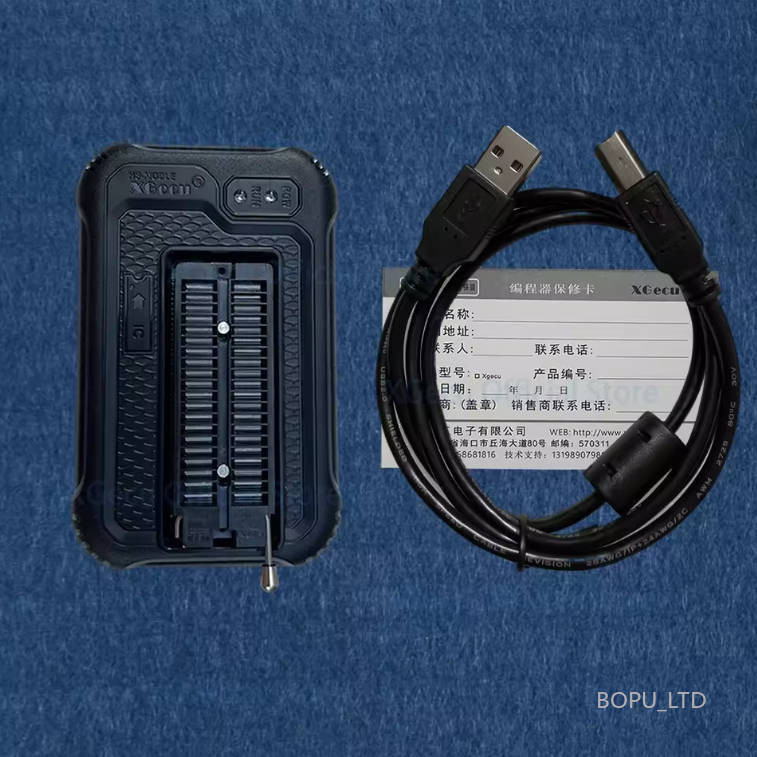 XGecu T48 [TL866-3G] โปรแกรมเมอร์รองรับ 34000+ ICs สําหรับ EPROM/MCU/SPI/Nor/NAND Flash/EMMC/ IC TES