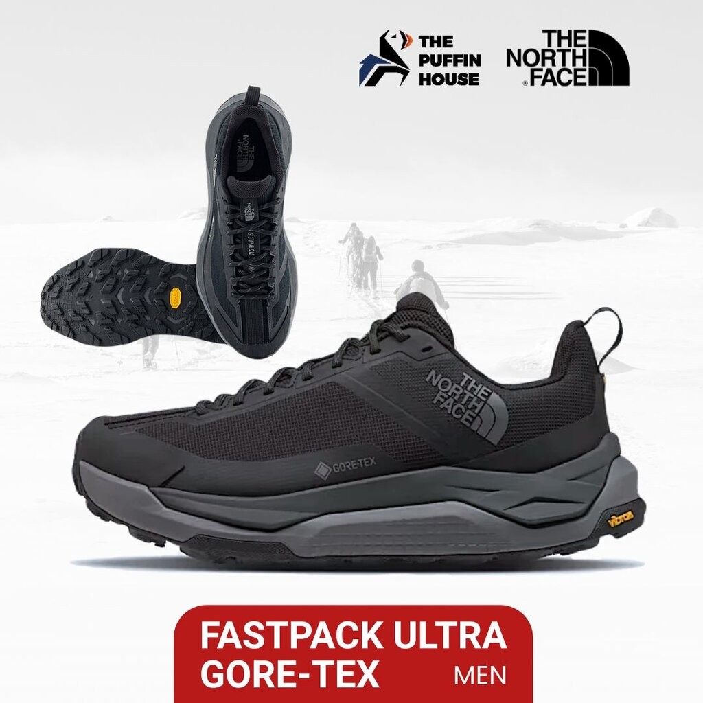 THE NORTH FACE รองเท้าเดินป่าข้อสั้น กันน้ำ สำหรับผู้ชาย M FASTPACK ULTRA GORE-TEX