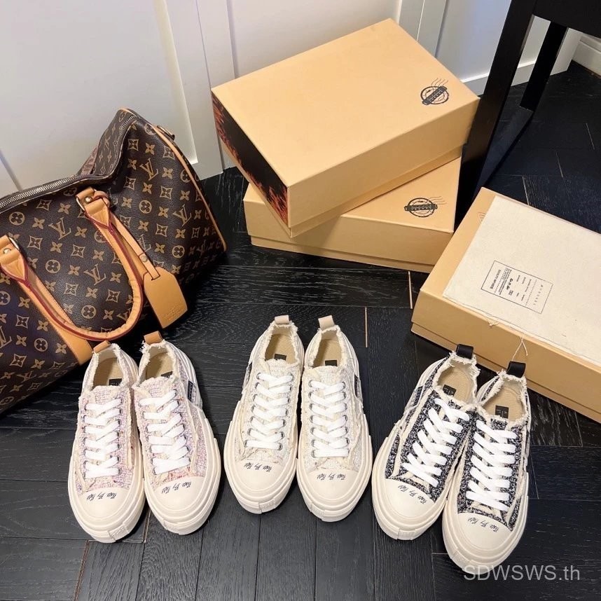 Wu Jianhao สไตล์เดียวกันล่าสุด XVESSEL Beggar Shoes รองเท้าผ้าใบวัลคาไนซ์คู่

รองเท้าอินเทรนด์ขายดีข