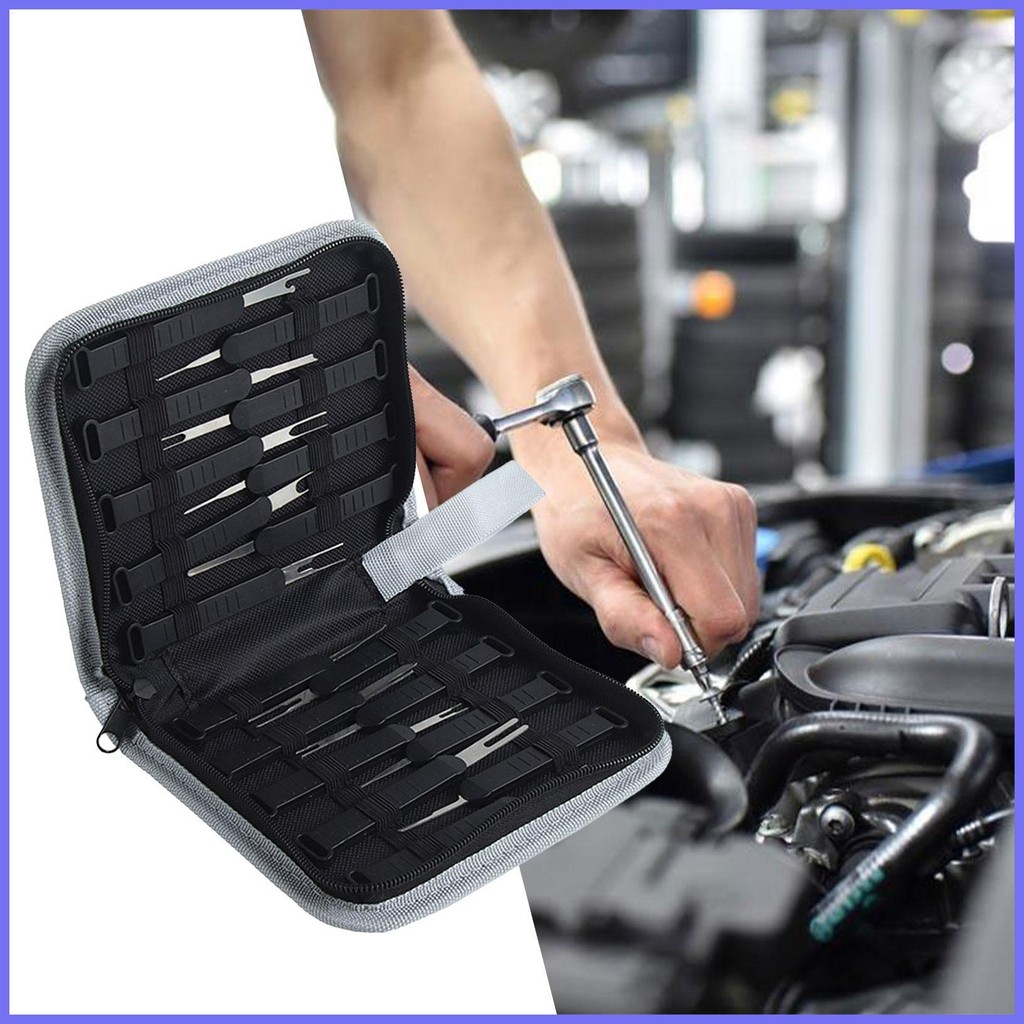 ไฟฟ้า Pin Removal เครื่องมือ Professional Terminal Ejector Kit สําหรับรถยนต์ Pin Extractor เครื่องมื