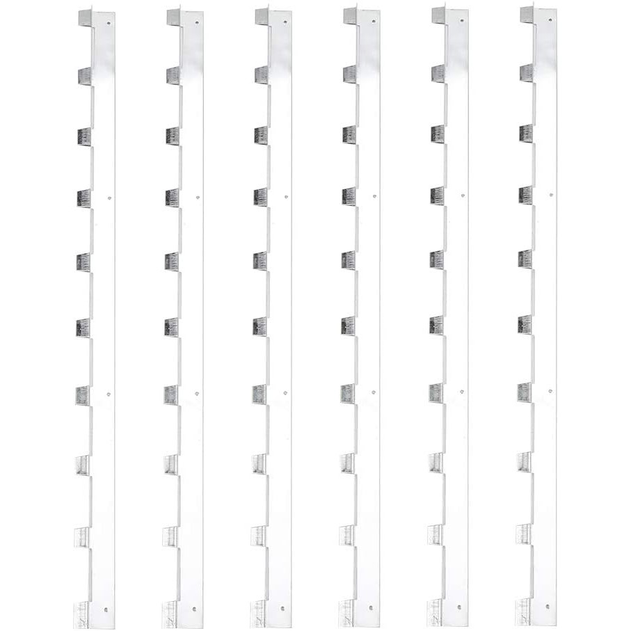 TOPINCN Beehive Frame Spacers 6 ชิ้น/เซ็ตแถบโลหะ Bee Hive กล่อง Spacing เครื่องมือ Beekeeper เครื่อง