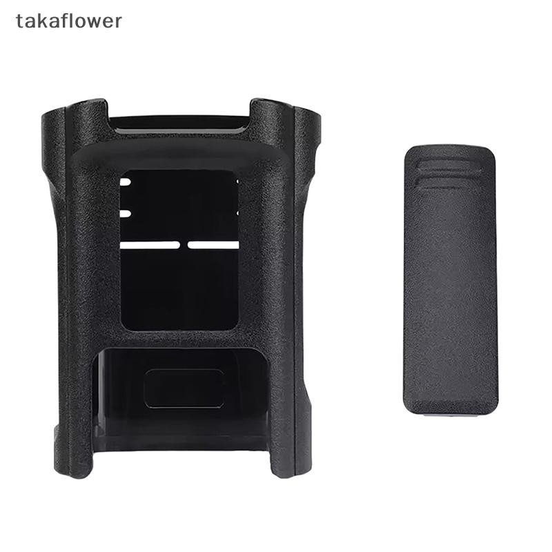 Takaflower สําหรับ DM32 Two Way Ham วิทยุ Oril UV-32 DM-32 Walkie Talkie เข็มขัดคลิป Hoster กรณี UV3