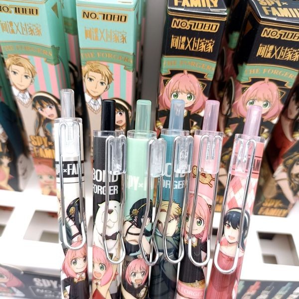 ตัวละครอนิเมะ สินค้า Spy Play House Mystery Box Pen Student Brush Questions Smooth สบาย High-Appeara