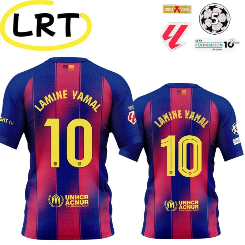 เสื้อบอลบาร์เซโลนา สำหรับใช้ในสนามบ้าน ฤดูกาลใหม่