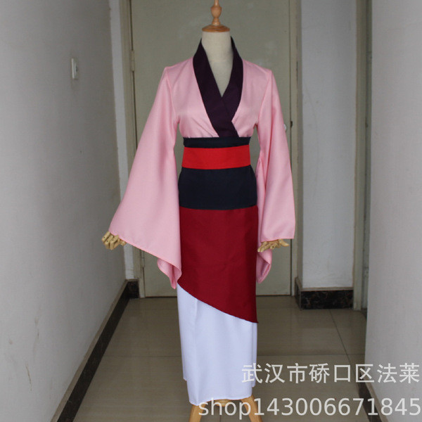 ฮาโลวีน halloween costume Cosplay เครื่องแต่งกาย Hua Mulan เหมาะสำหรับการแสดงบนเวทีและเทศกาลHALOWEEN