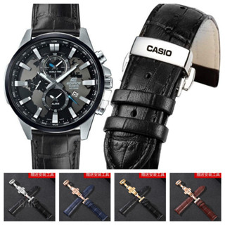 สายนาฬิกาหนังแท้ 14/16/17/18/19/20/22/24mm สร้อยข้อมือสําหรั…