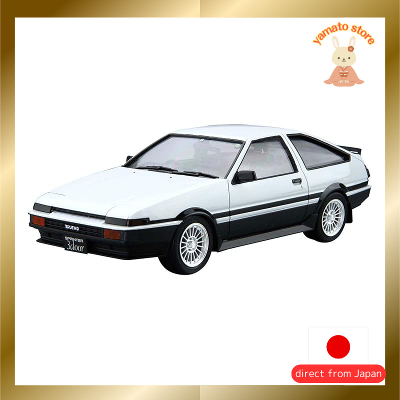 Aoshima Bunka Kyozai Co., Ltd. 1/24 The Model Car Toyota AE86 Sprinter Trueno GT-APEX '85 Plastic Mo