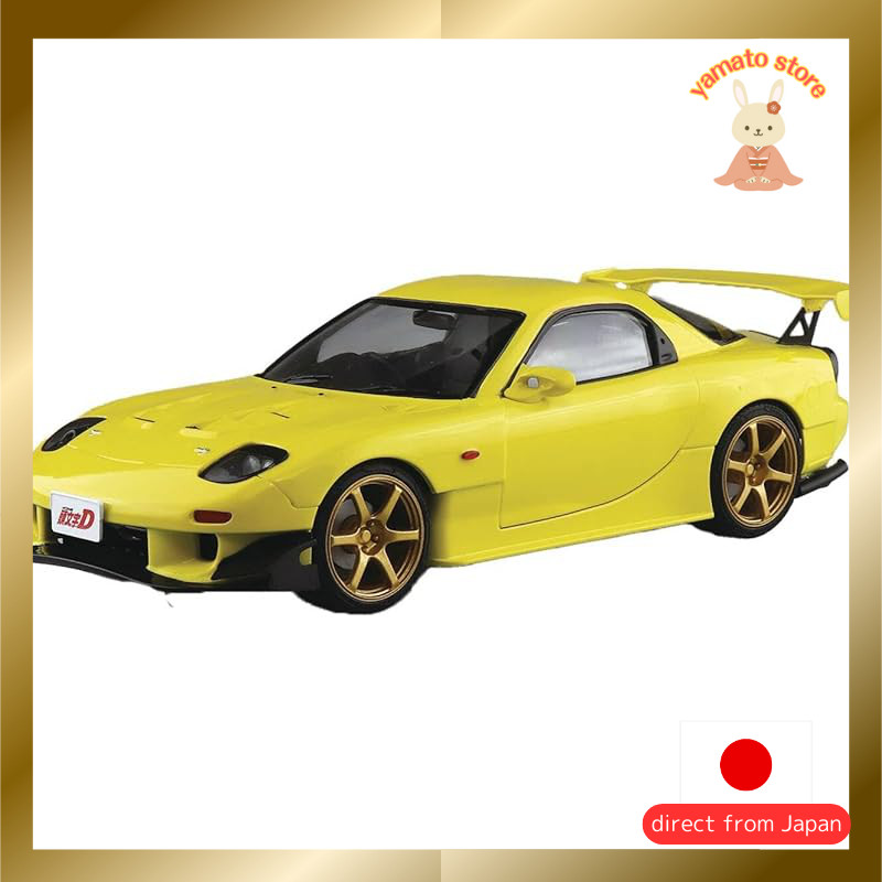 Aoshima Bunkasha Pre-Painted Model Series Initial D Keisuke Takahashi FD3S RX-7 Project D Volume 28 