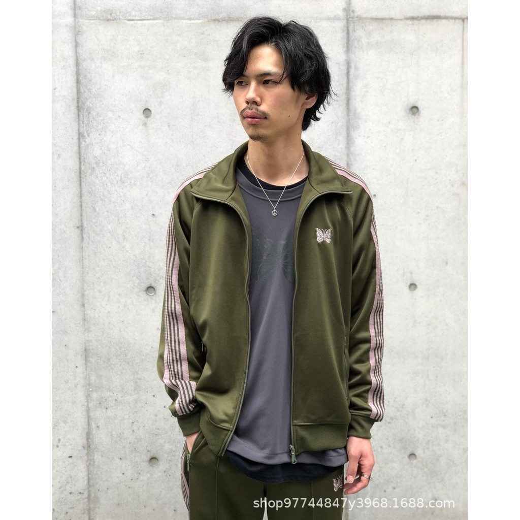 Needles OOTD Embroidered Sports Jacket for Men and Women