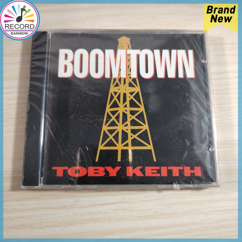 อัลบั้มซีดี Toby Keith Boomtown [ปิดผนึก] IP0156 OTPH ใหม่ล่าสุด