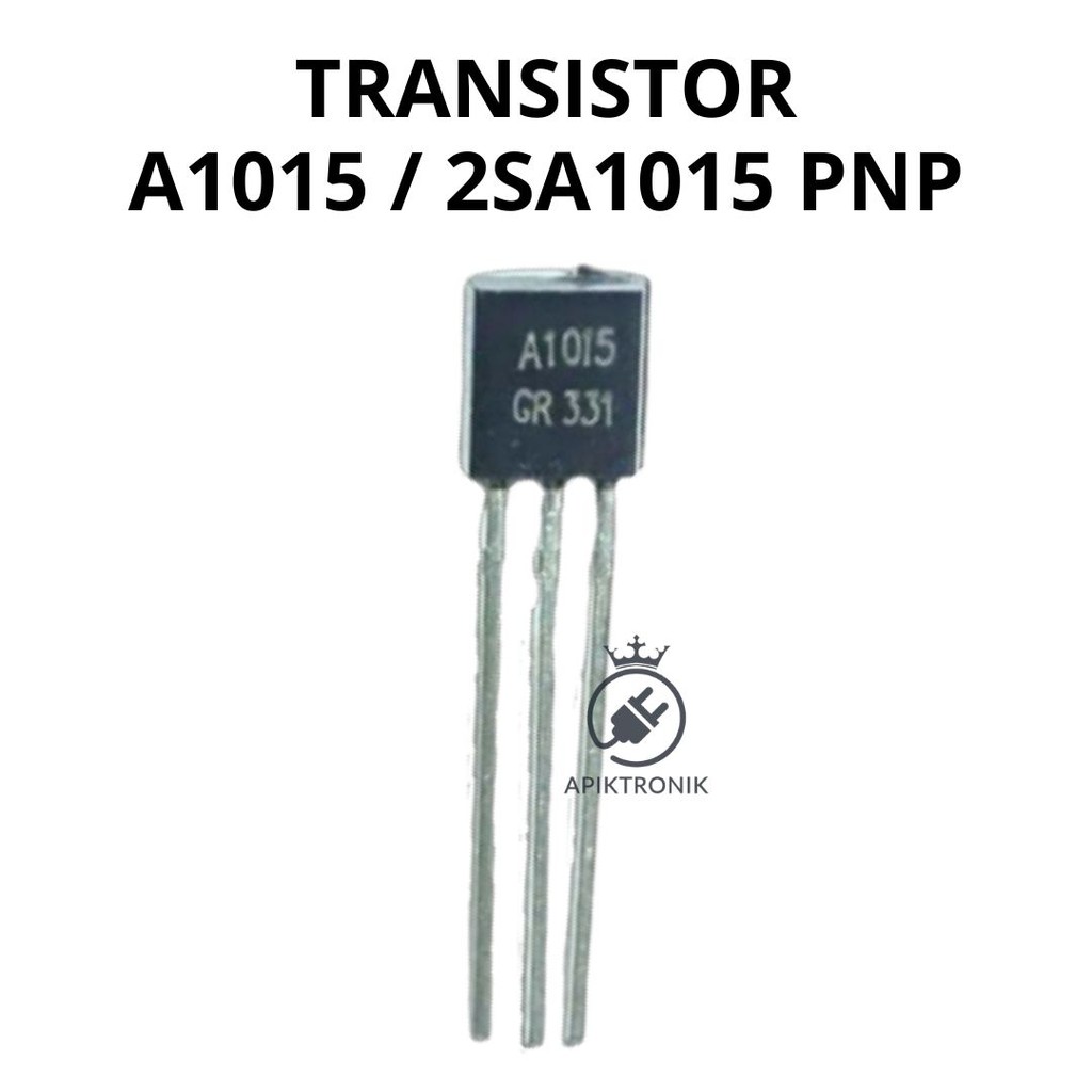 ทรานซิสเตอร์ A1015 / 2SA1015 PNP – ส่วนประกอบอิเล็กทรอนิกส์ดั้งเดิม