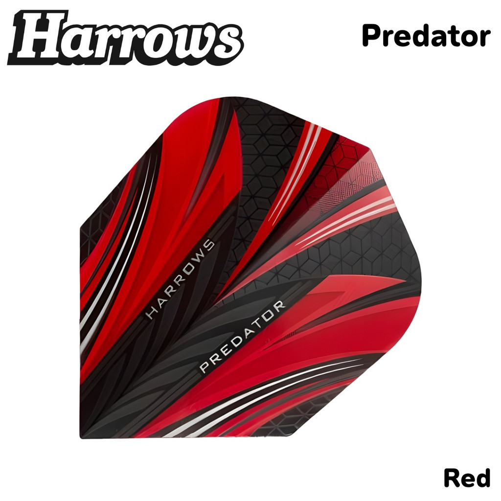 ปีกลูกดอกปาเป้า Predator Harrows Flights