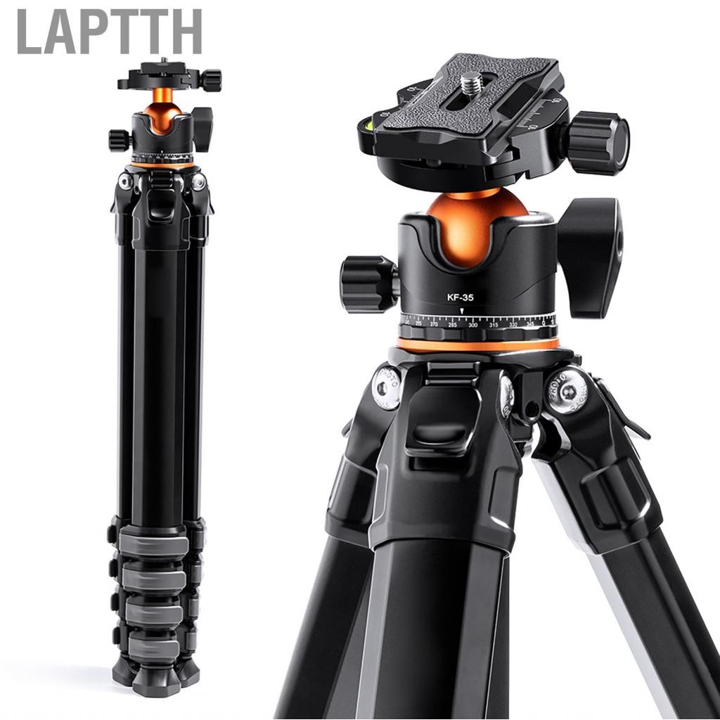 Laptth Laptth Jemora กล้องพกพาขาตั้งกล้องขาตั้งอลูมิเนียมอัลลอย 177 ซม./70 นิ้วความสูงสูงสุด 15 กิโล