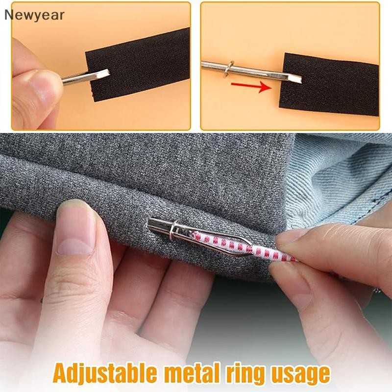 [VJW] อัพเกรดคลิปเกลียวเชือก DIY, ชุดเครื่องมือเกลียวเชือกโลหะ 2025 พร้อมสลัก, เชือกผูกทดแทนด้วยด้าย