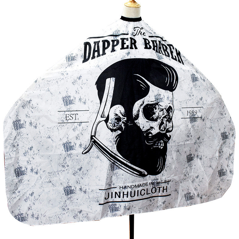 ผ้าทําผม ผ้าคลุมไหล่ผู้ใหญ่ คอยืดหยุ่น ผ้าตัดผมกันยาย ผ้าตัดผม ผ้าร้านทําผม พิมพ์ได้ [yfS]