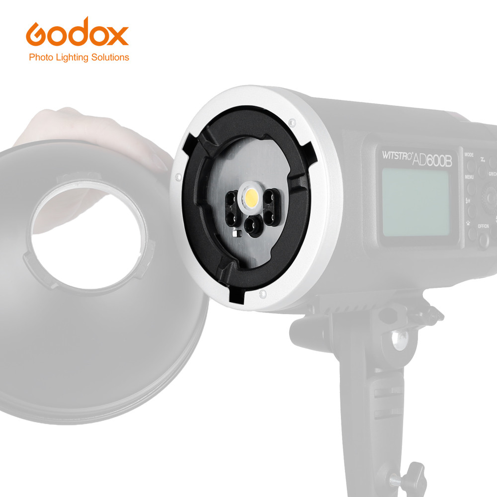 Godox AD-CS Bowens Mount Adapter แหวนคงที่สําหรับ Godox AD600B AD600BM สําหรับ Godox AD-H600B AD-H12