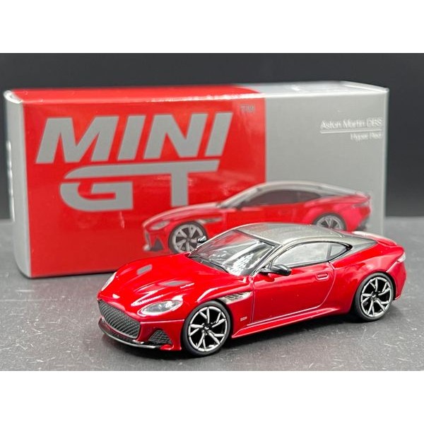 MINIGT Aston Martin DBS Hyper Red