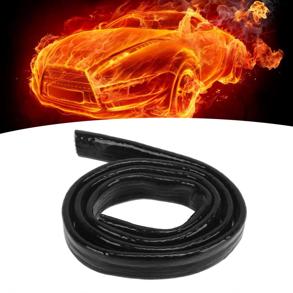 Homy Fuel Line เกราะความร้อนแขนยืดหยุ่นน้ํามัน Long Life Shield สําหรับสายไฟ (6AN)