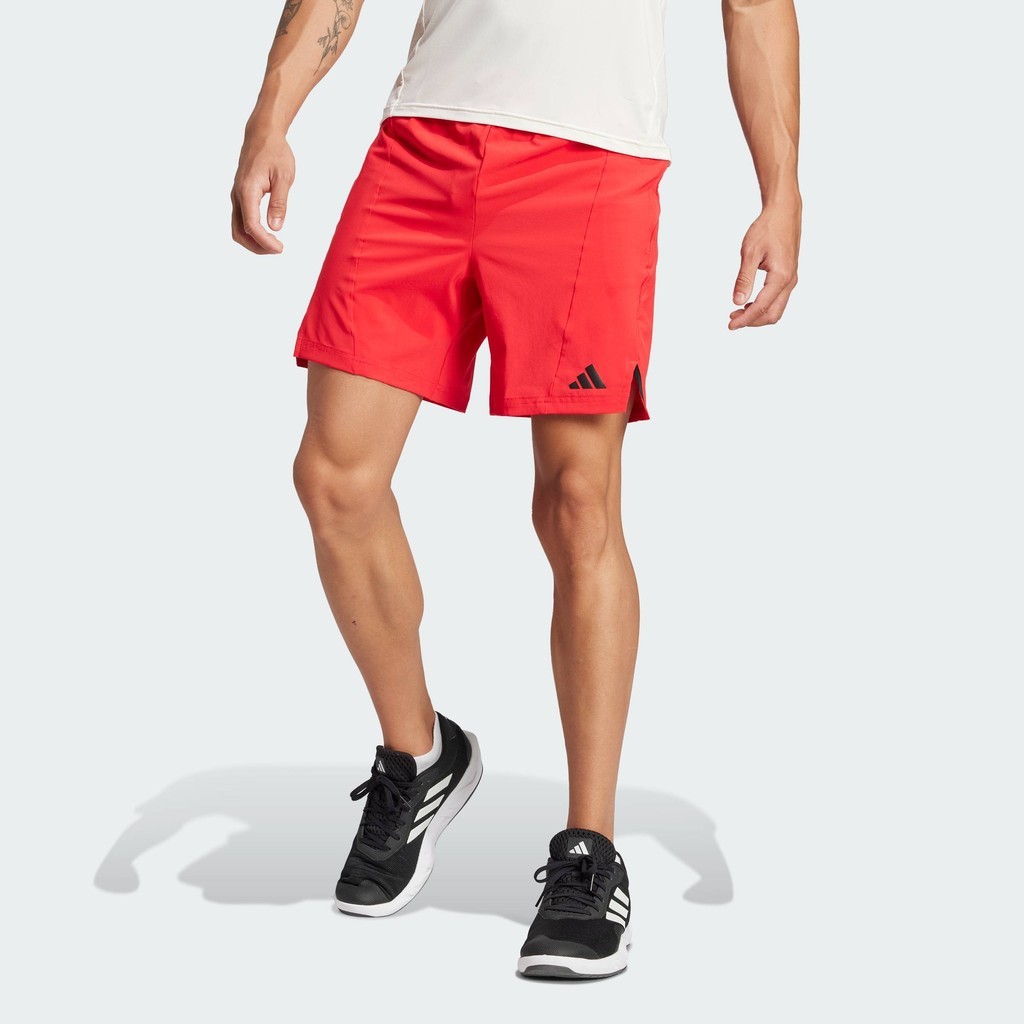 adidas Gym & Training Designed for Training Workout Shorts Men Red JP4940