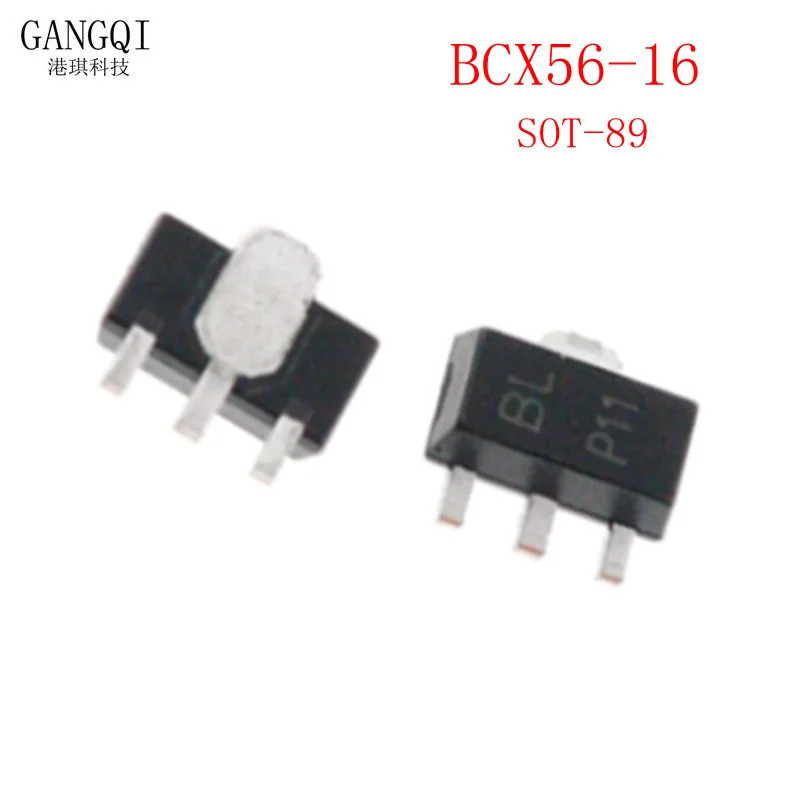 50 ชิ้น BCX56-16 SOT-89 BCX56 BCX51-16 BCX52-16 BCX53-16 BCX54-16 BCX55-16 SOT89 ทรานซิสเตอร์ใหม่ในส