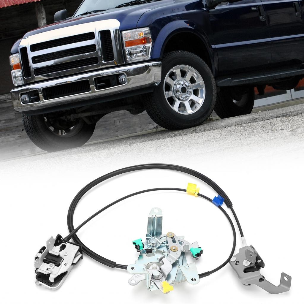 1buycart1 6C3Z28264A01AA 4C3Z28264A01AA F81Z28218B05AA ล็อคประตูโลหะซ้ายด้านหลังสําหรับSuper Duty 19