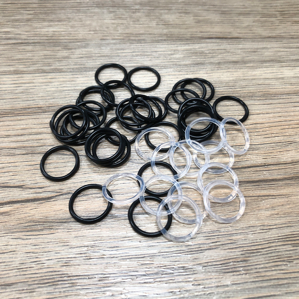 硅胶密封圈生产厂家线径0.5透明硅胶O型圈O型食品级工业密封圈X20