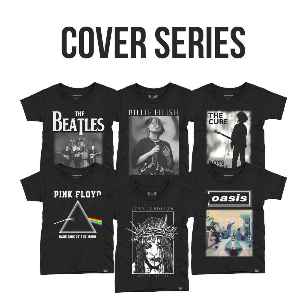 The Beatles / OASIS / The Cure / Billie Eilish / Pink Floyd / Joey Jordison Band เสื้อผ้าเด็กหญิงและ