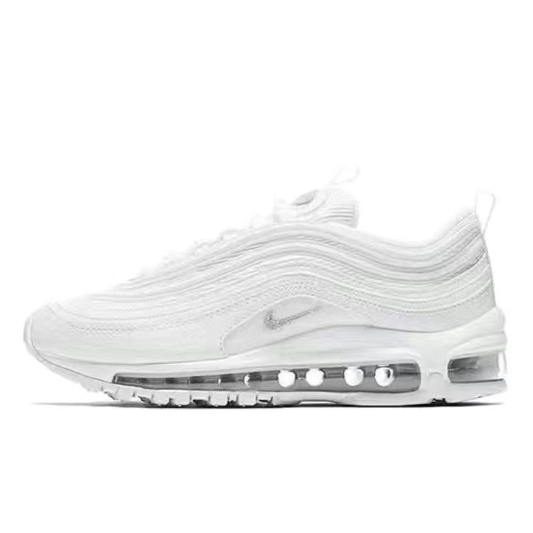 Air Max 97 Triple White สะท้อนแสง ของแท้ 100% 9M4H