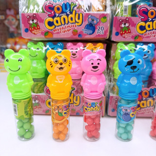 ลูกอมซาวเเคนดี้สวนสัตว์ 4 สี มีอย.ไทย 