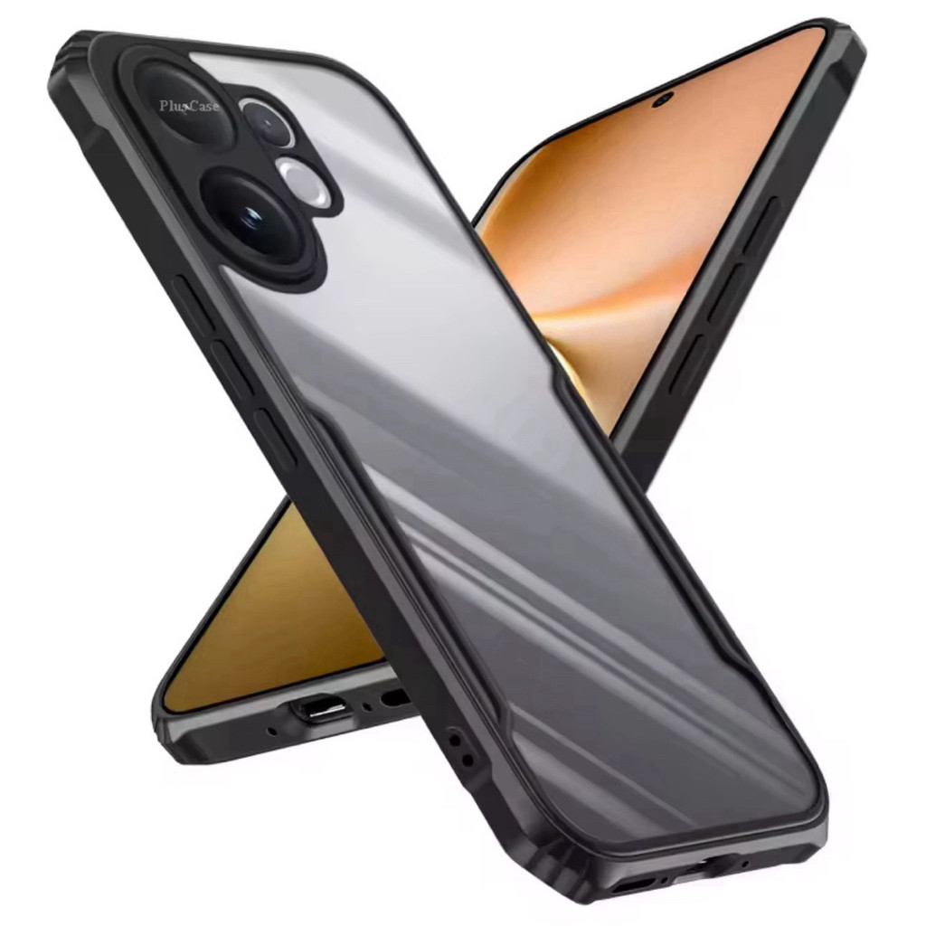 ส่งจากไทย เคสกันกระแทก PC+TPU สำหรับ Vivo X200Pro X200FE X200 เคสกันกระแทก กันรอยกล้อง เคสหลังใส