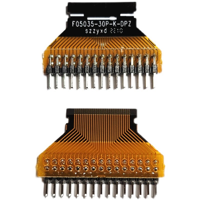 F05035-30P-K-DPZ Dupont 30P ถึง Huaxing 30P-0.5MM Spacing