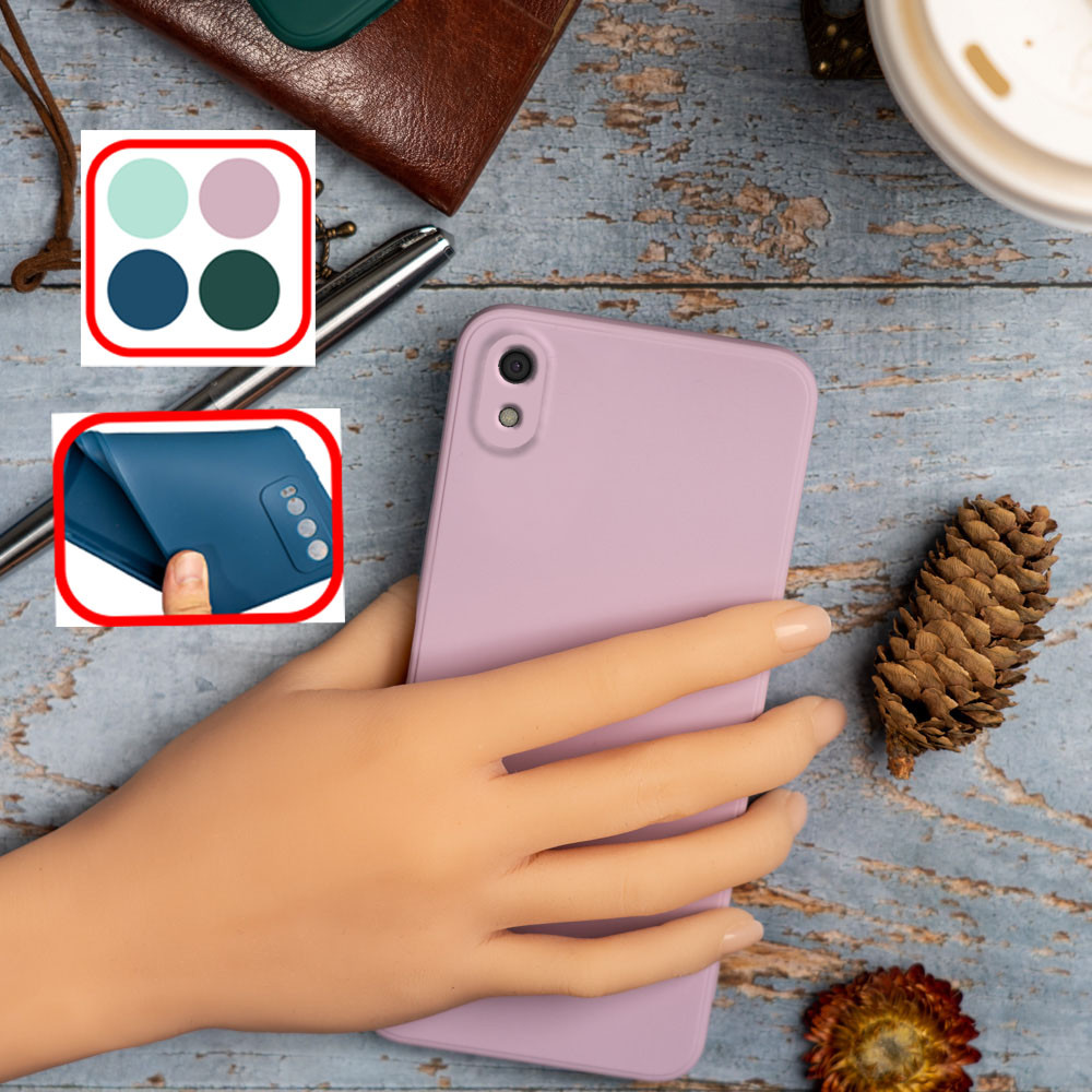 Xiaomi Redmi 7A MZB7995IN M1903C3EG M1903C3EH M1903C3EI ยางผิวนุ่ม Jelly เคสโทรศัพท์ซิลิโคนเหลว Slim