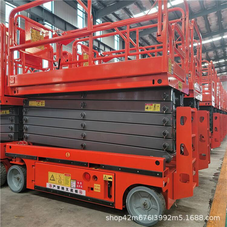 。68/1012/14m Climbing Work Vehicle Self-Walking Lifting Platform Full Self-Lifting Aircraft Aerial W