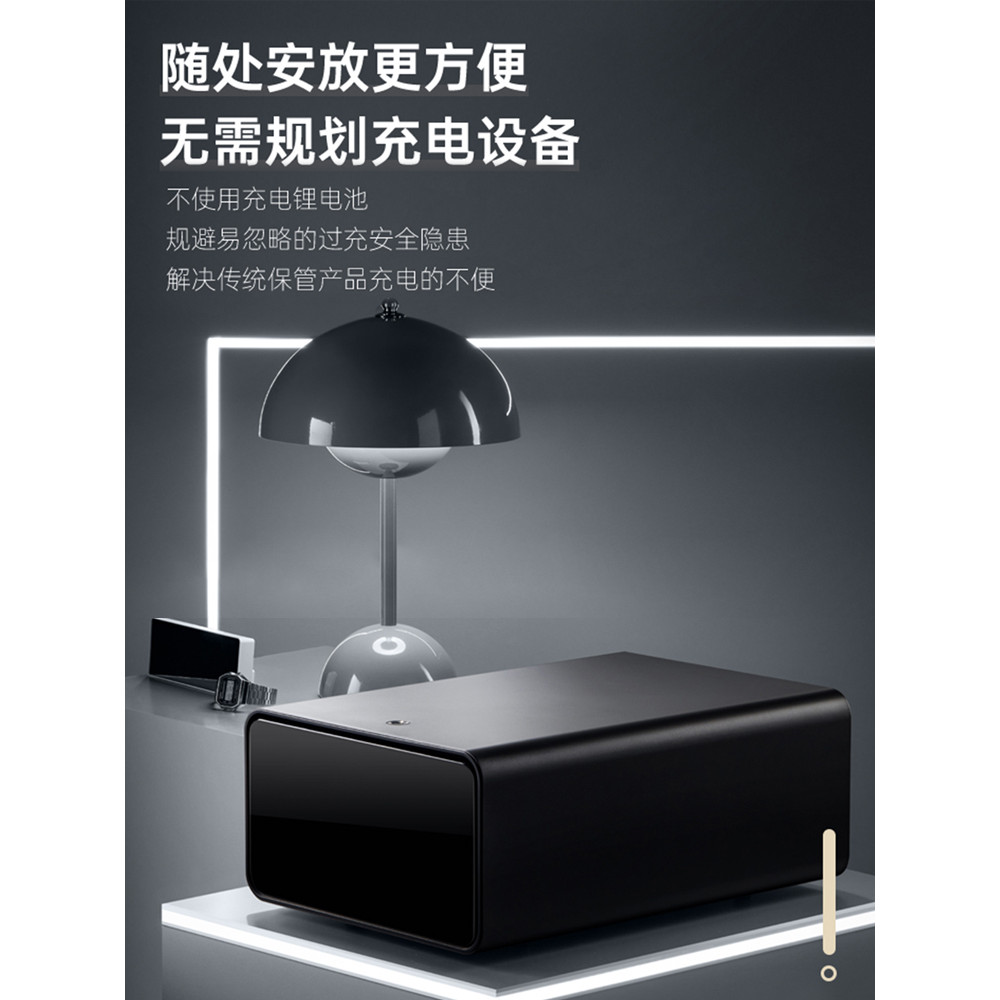 [ความถี่สูงใช้งานง่าย] Onais ลิ้นชักลายนิ้วมือปลอดภัยในครัวเรือนขนาดเล็กแสงหรูหราเป็นตู้เสื้อผ้า Ant