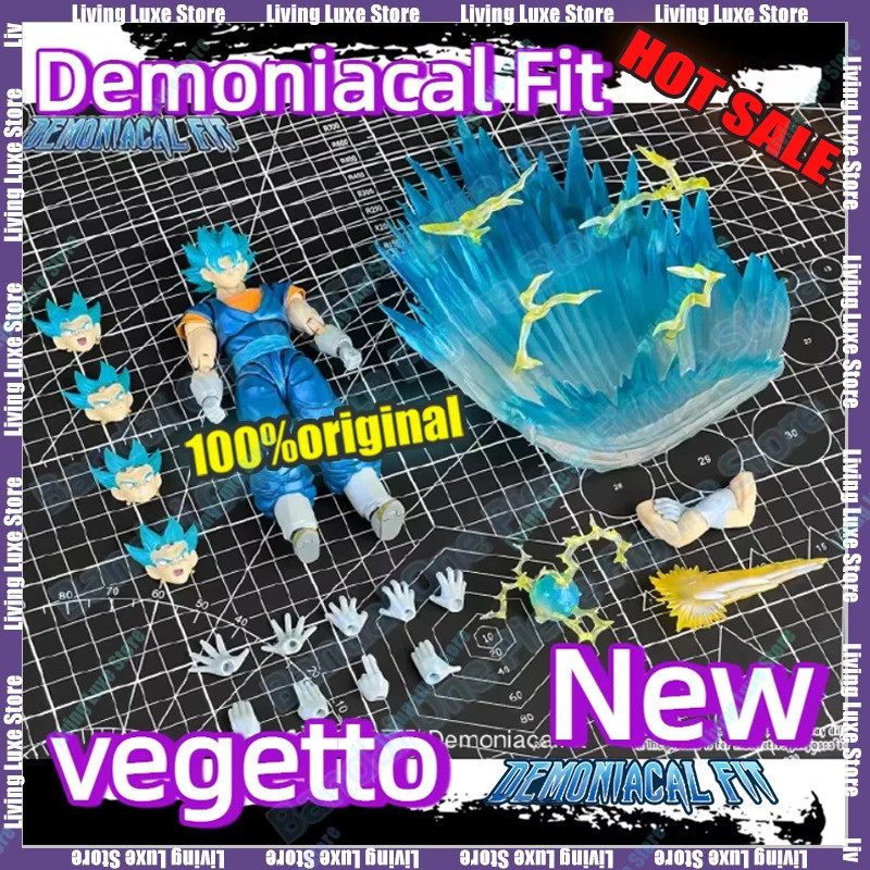 Demoniacal Fit Df Dragon Ball Shf Super Saiyan Ssj Trump Card Vegetto Gogeta Broly Action Figure ของ