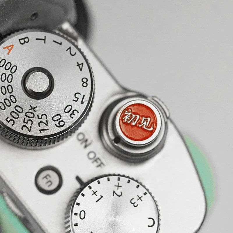 โลหะกล้องตกแต่งปุ่มชัตเตอร์กล้องสําหรับ Leica M10 Sl2 Q2 Q3 Panasonic Dc-G100kgk S1h S5 S5m2 Canon 1