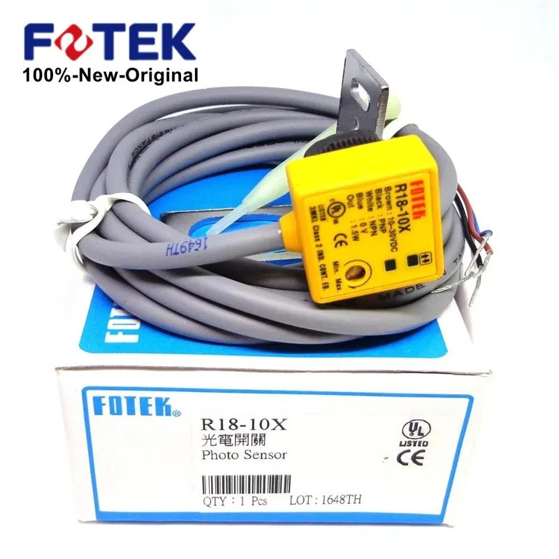 FOTEK 100%-ใหม่R18-10X R18-30X R18-30XB T18-3MNB T18-6MX T18-30MX T18-3MXB T18-30MXB M18-3MX M18-3MX