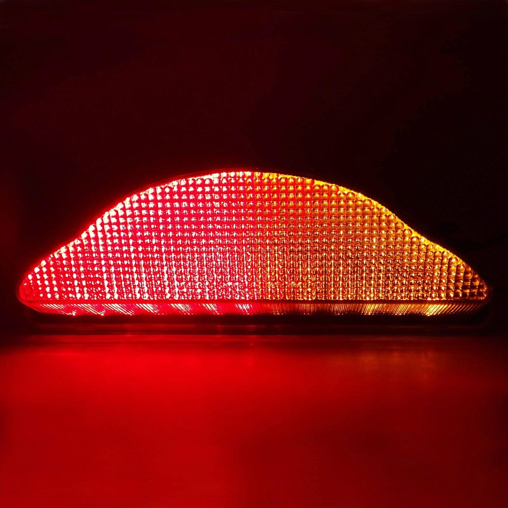 E-Mark LED แบบบูรณาการ Blinker ไฟท้ายด้านหลังหางเบรคหยุดไฟเลี้ยวสําหรับ YAMAHA Road Star XV1700 Warr