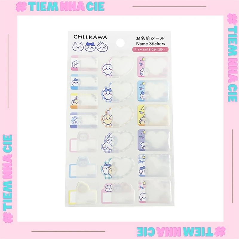 [Cies Shop] [READY] CHIIKAWA SP NOTEBOOK LABEL007943