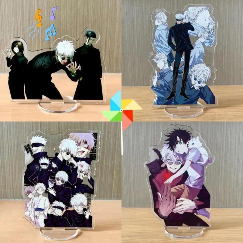 อะนิเมะ Mica standee สําหรับ Jjk Shoko Ieiri Satoru Gojo Suguru Eto Megumi Fushiguro Self-Made Mica 