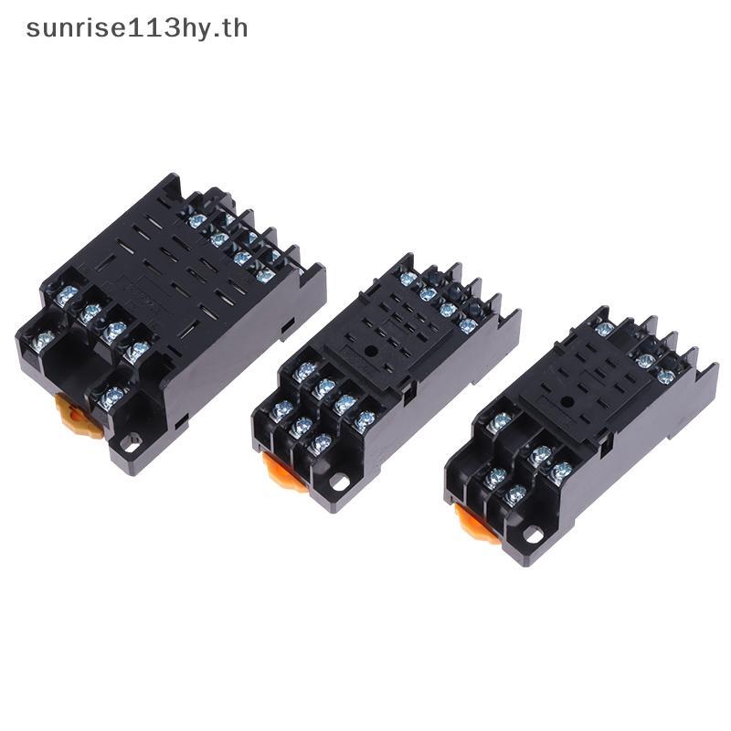 L&Z PYF08A PYF11A PYF14A PTF08A PTF14A Relay Base Soet 8/11/14 Pin Mini Small Intermediate Relay Hol