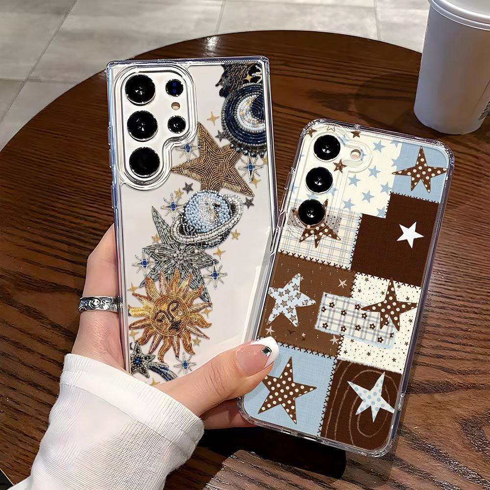 Star เคส For Samsung A07 A57 A55 A54 A56 A35 A37 A05S A16 A06 A17 A15 A14 A36 A26 A50 A34 A52 A53 S24 FE S25 S26 Ultra