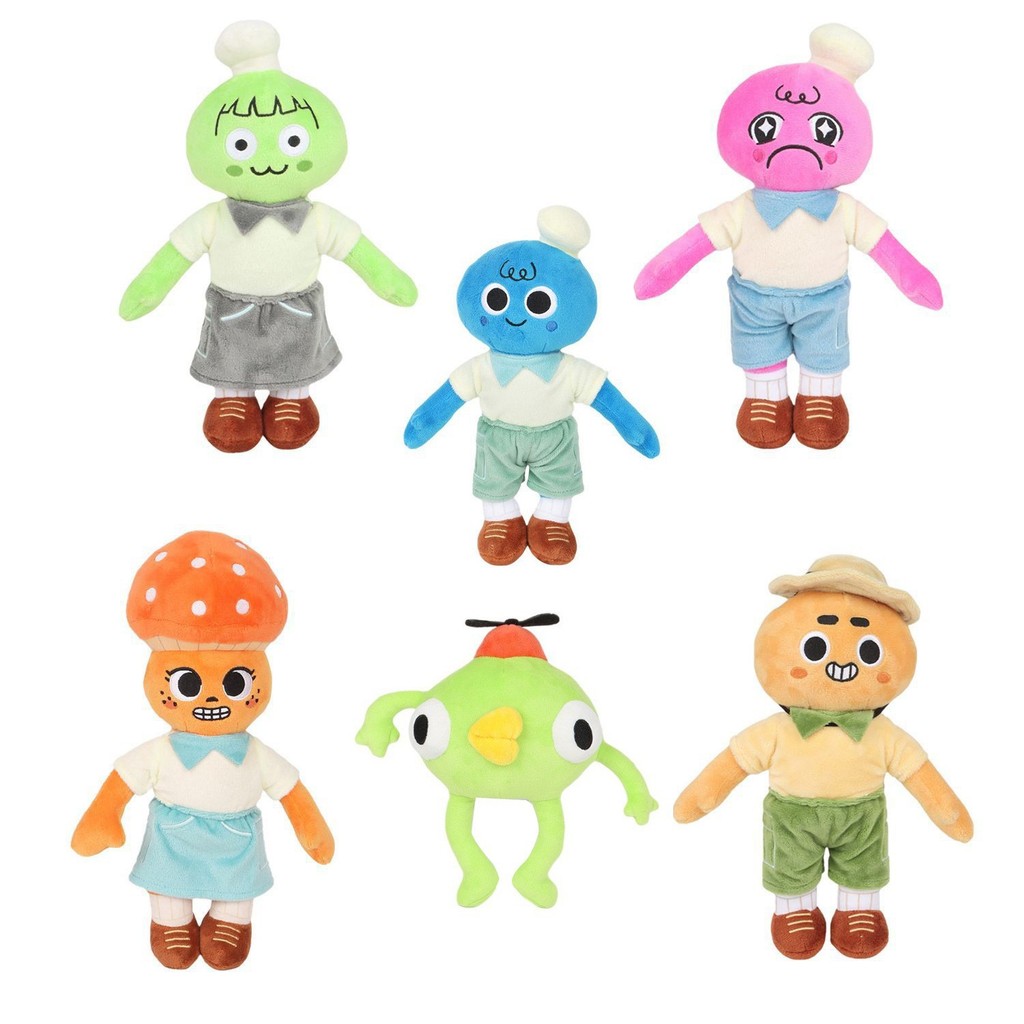 PEAK Plush Mountain Climbing Game สินค้าของเล่นตุ๊กตาการ์ตูนเห็ด Chef ตุ๊กตาตุ๊กตา