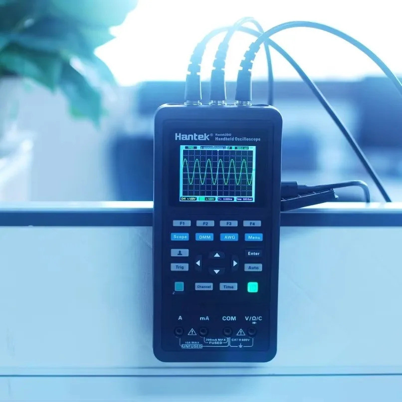 Well-made Hantek 2C72 Oscilloscope พร้อม Rigol Waveform Generator 3 ใน 1 Oscilloscope ยานยนต์ 2 ช่อง