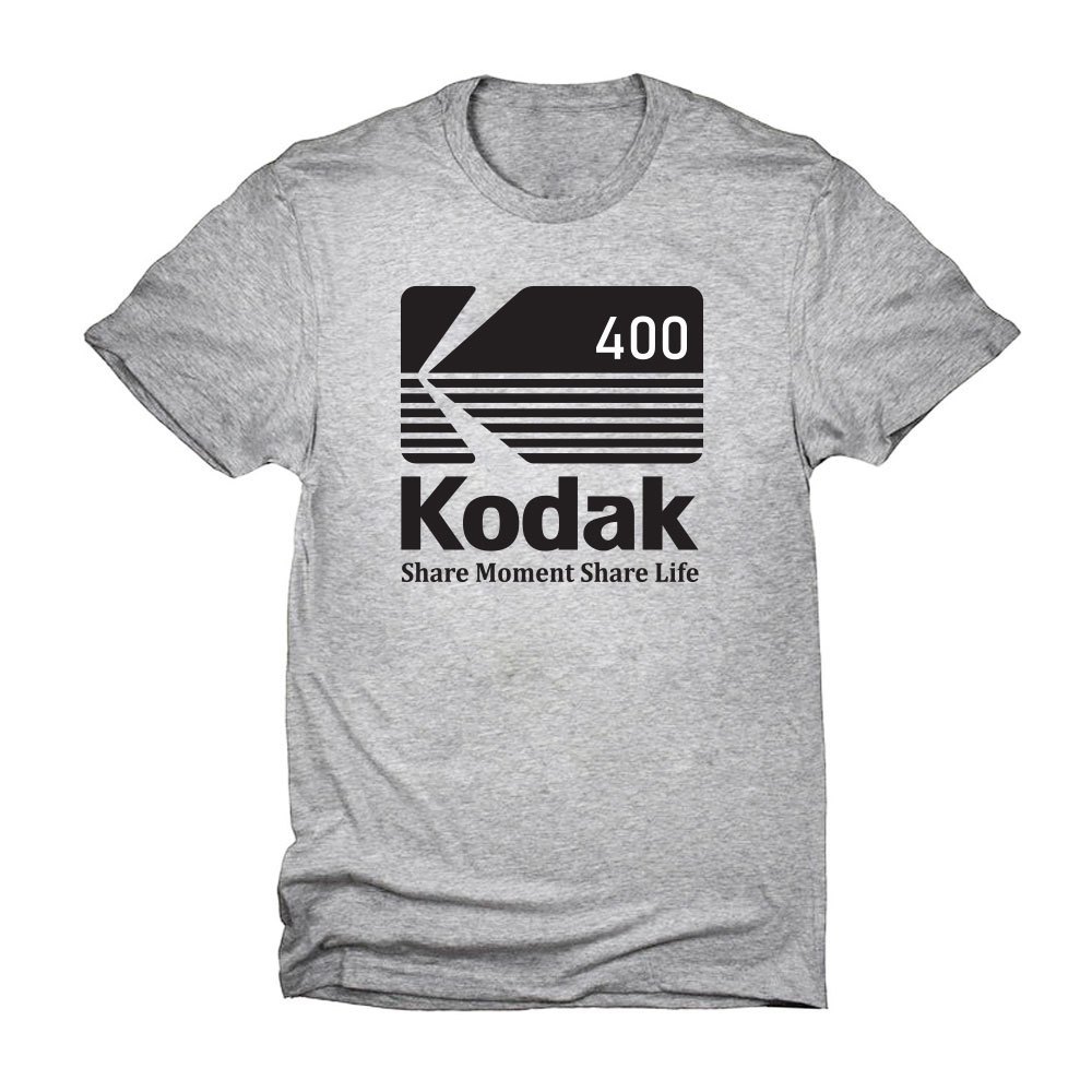 พร้อมส่ง เสื้อยืดผู้ชาย KODAK กล้องฟิล์ม โกดัก ผ้า Cotton รูปที่ 2