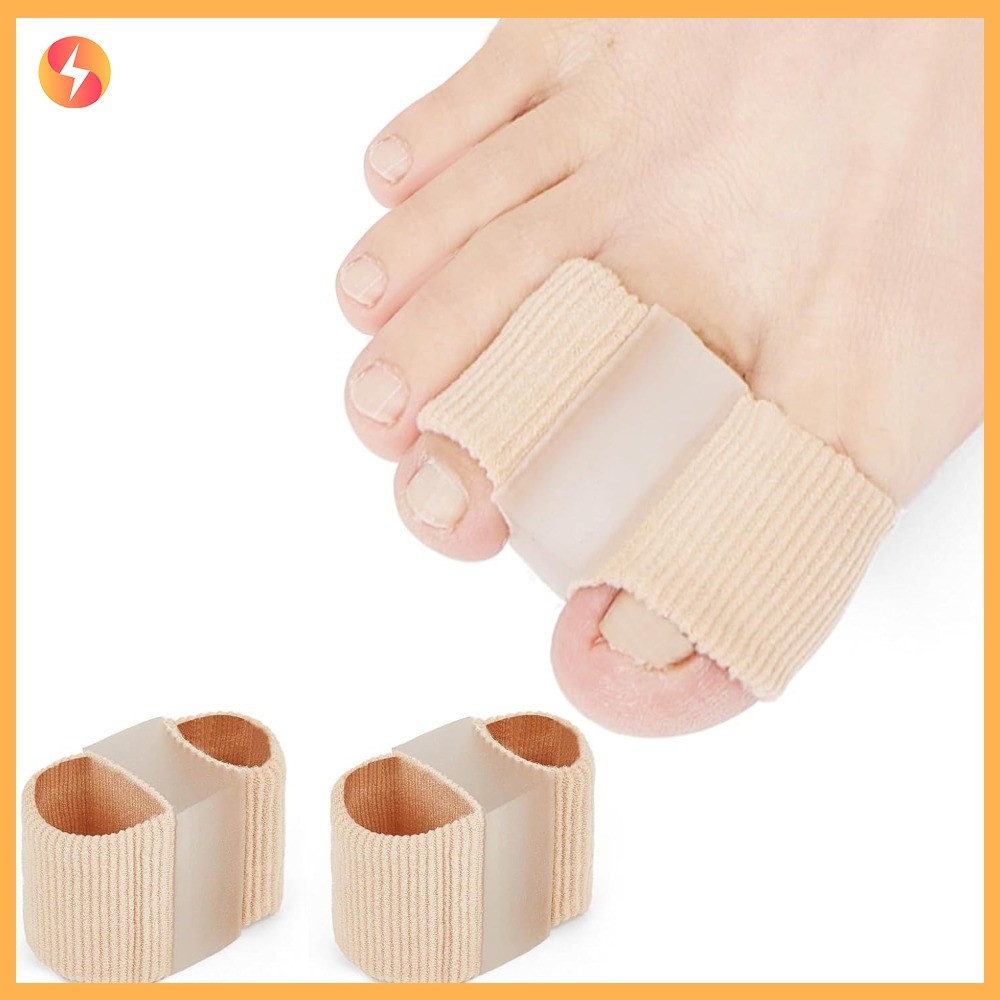 เจลแยกนิ้วเท้า Bunion Corrector ซิลิโคน Toe Spacers Big Toe Straightener อาการปวดเท้าบรรเทา Toe Alignment Protector